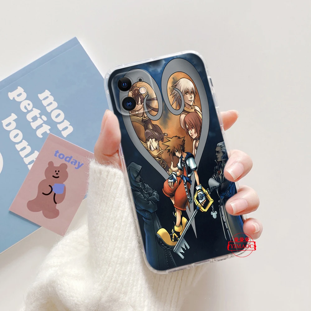 C20 kingdom hearts Soft чехол для Moto G Play E20 E4 E40 E5 E6 E6S E7 Power Edge 20 Lite Pro G200 G30 G4