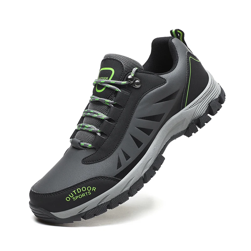 

Waterproof Winter Men Hiking Shoes Suede Warm Snow Male Boots Men's Work Trekking Hiking Shoes High Quality Non-slip Ankle Boots