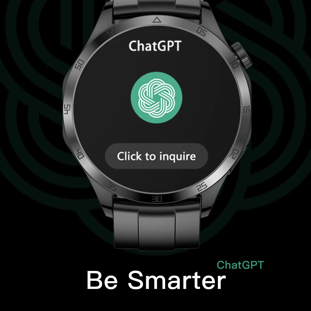 696 Спортивные мужские умные часы для фитнеса Chatgpt Blue Tooth Call Games 24-часовые здоровья с