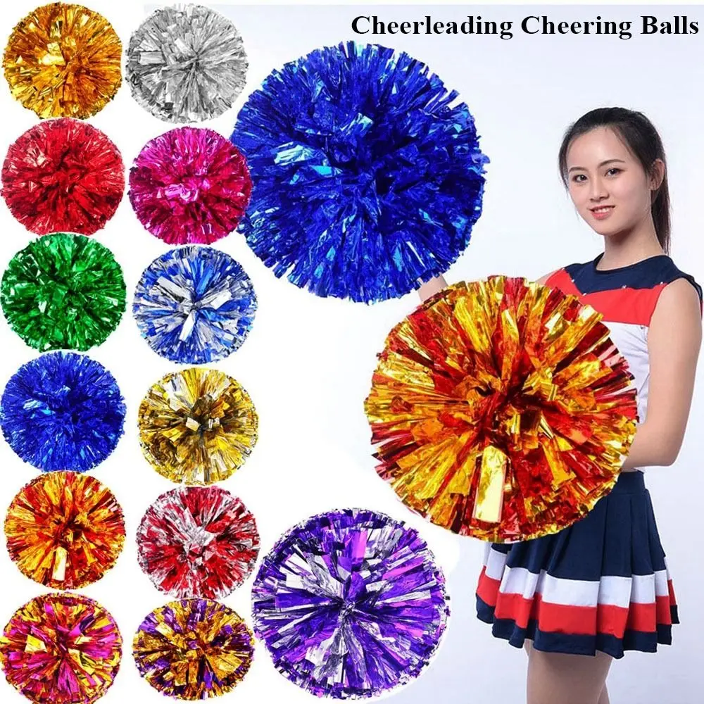 

Fancy Competition Flower Cheerleading Cheering Ball Club Sport Supplies Cheerleader Pom Poms Dance Party Decorator