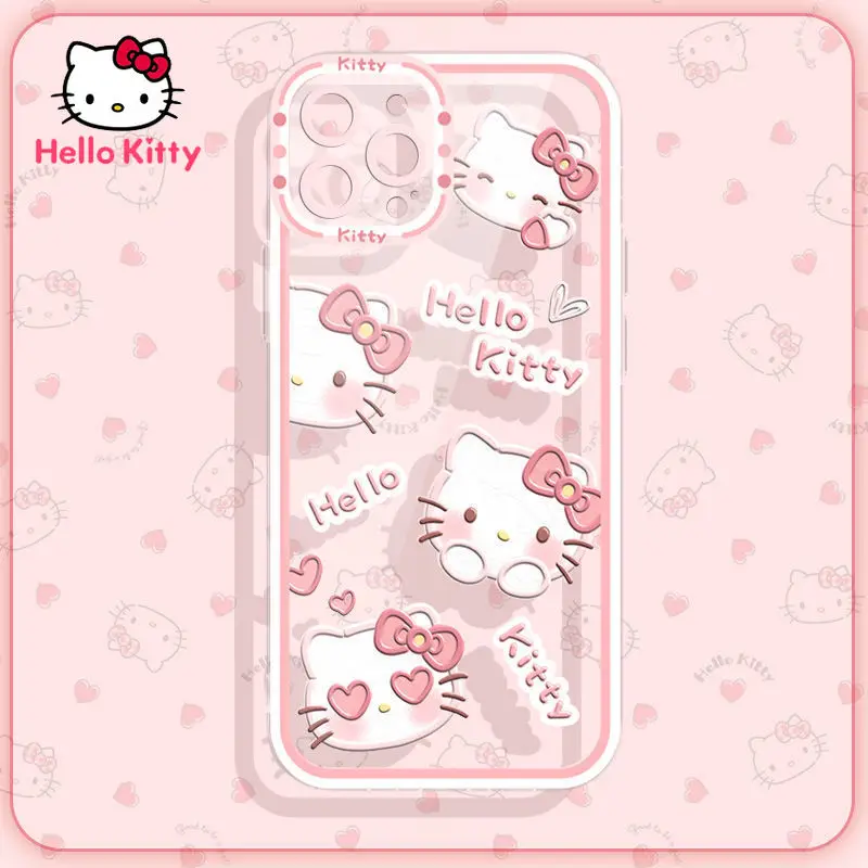 

Hello Kitty for Iphone 13 13 Pro 13 Pro Max Drop Resistant Clear for IPhone 12 12 Pro 12 Pro Max 11 Pro Max X XS MAX XR Case