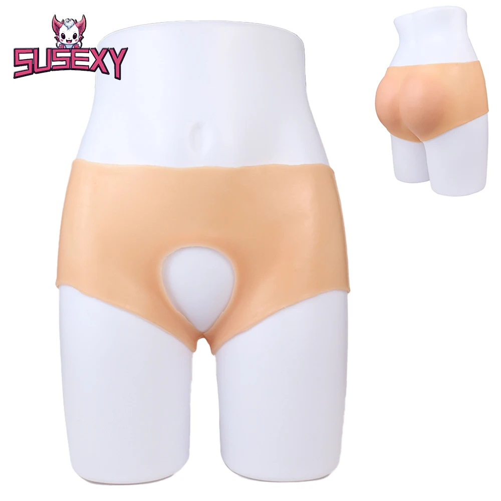Трусики SUSEXY с большими бедрами жидкие силиконовые подушечки для ягодиц женщин и