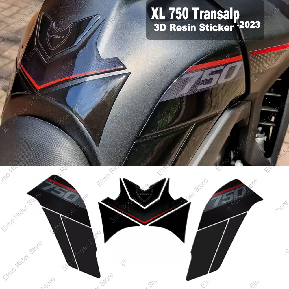 Для Honda Transalp XL 750 2023 мотоциклетная наклейка на топливный бак водостойкая