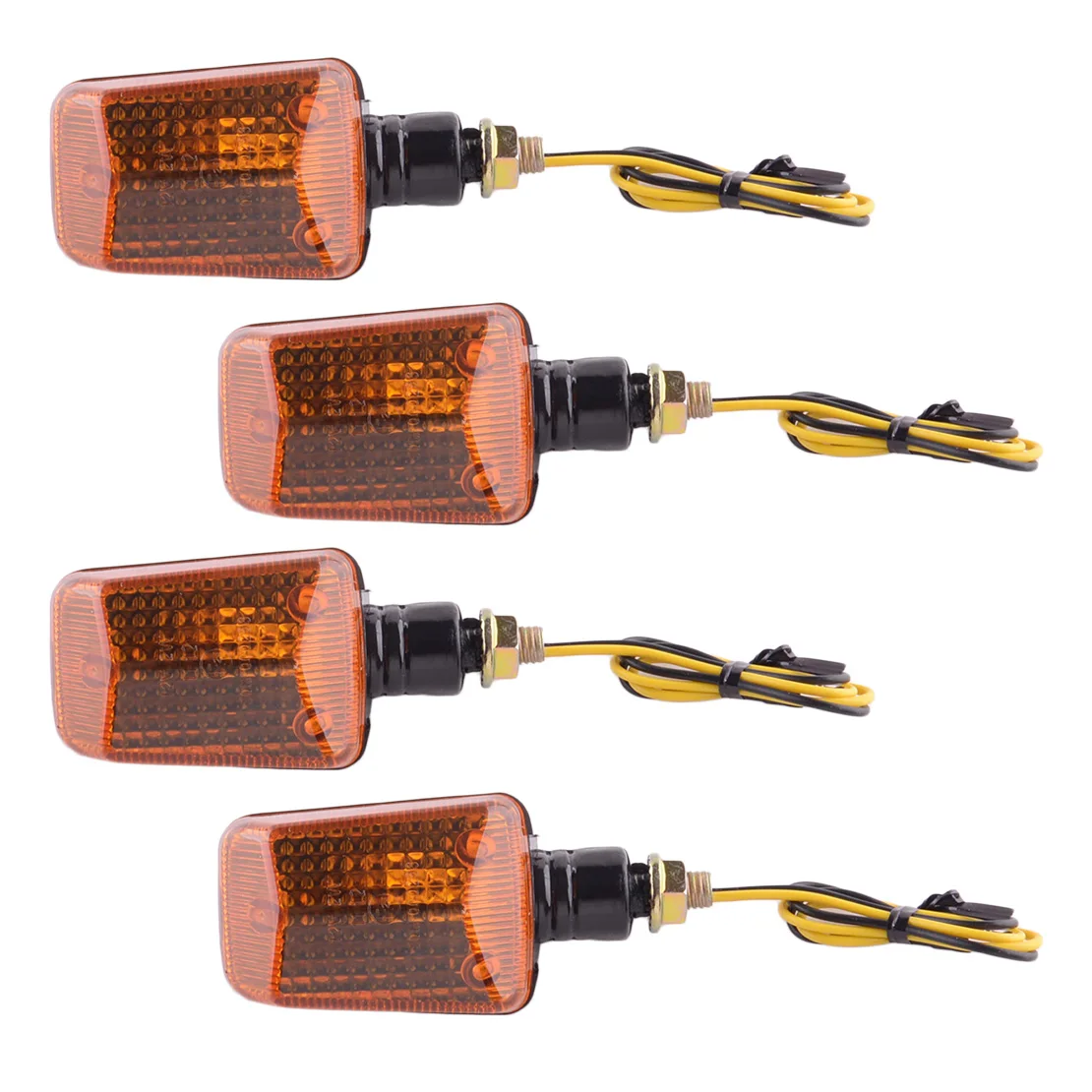 

NEW 4Pcs Motorcycle Turn Signal Light Lamp Fit For Honda Shadow VT1100 VT500 VT750 VT600 VT700 Rebel 250 Nighthawk 250 650 750