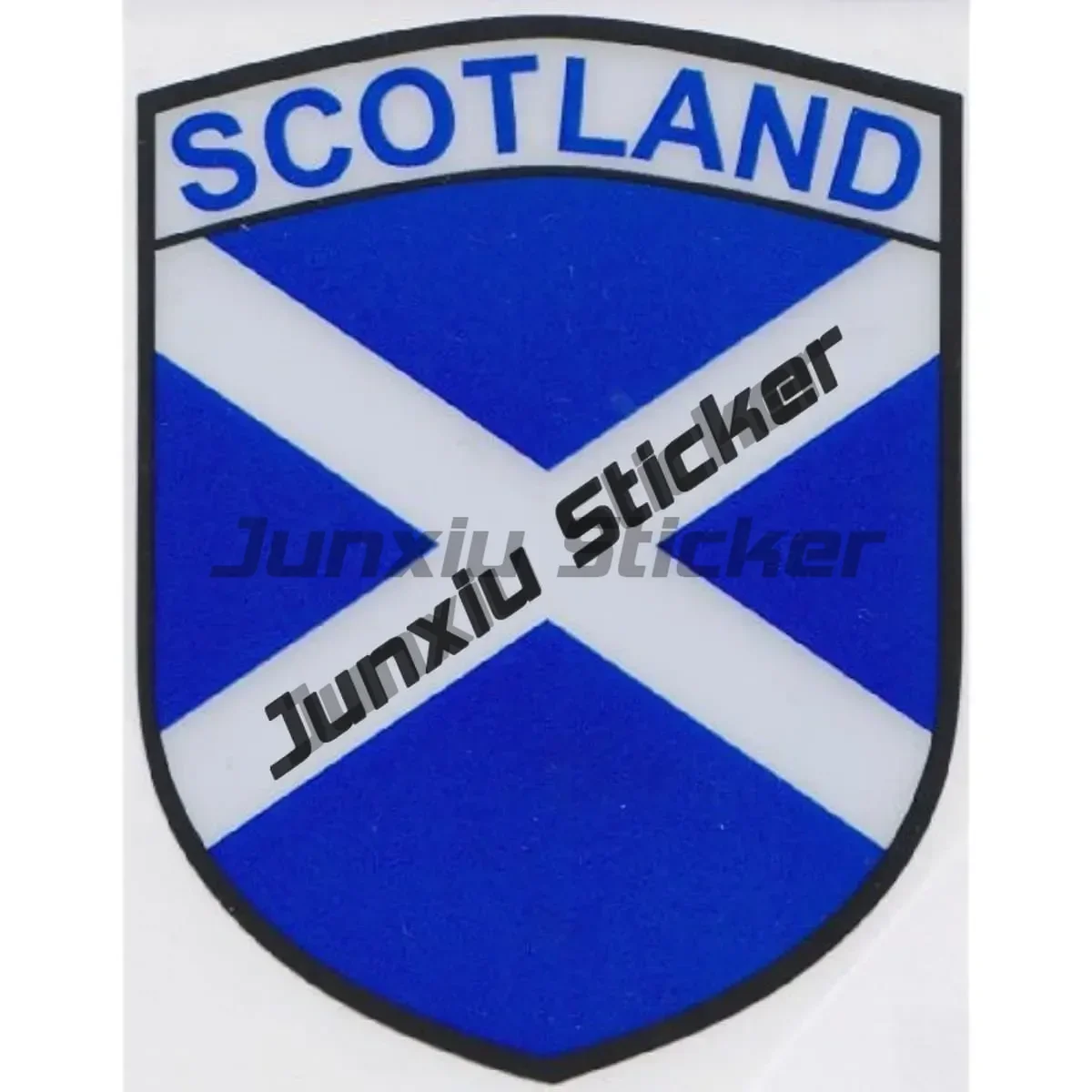 Виниловая наклейка с флагом Шотландии гербом шотландская щитом салата флаг SCO