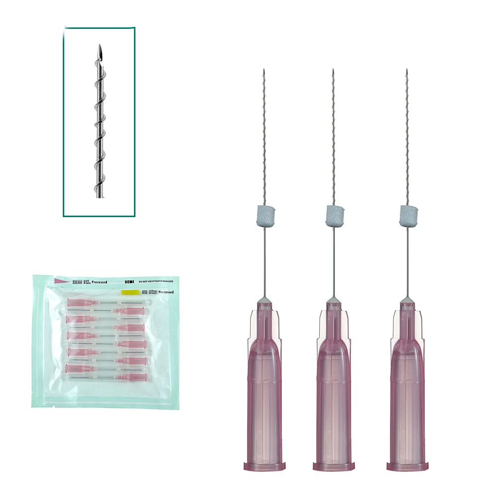 

200pcs Korea PCL Lifting Screw Tightening Face Filling Remove Double Chin Wrinkle 26G/27G/29G/30G Mono ScrewPcl Threads