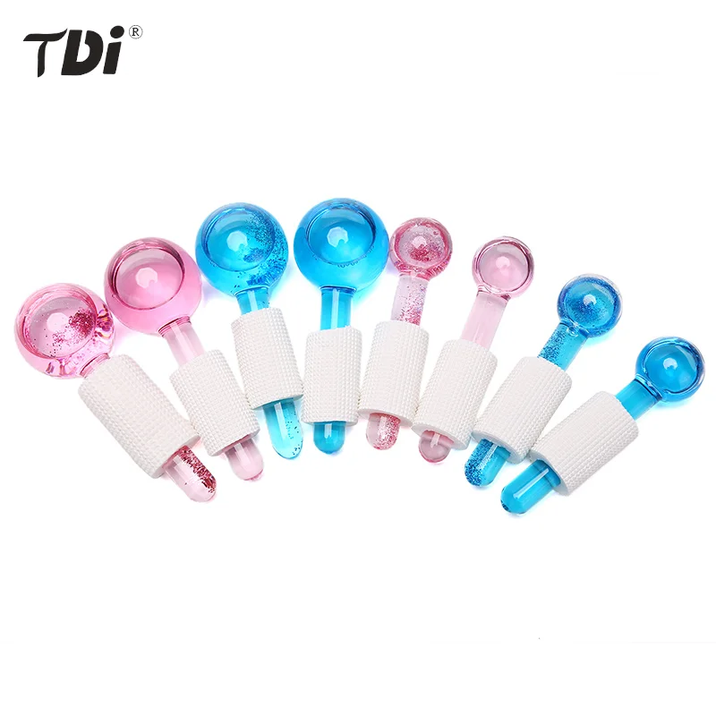 Большой Хрустальный шар охлаждающие шарики для лица массажный ролик и глаз