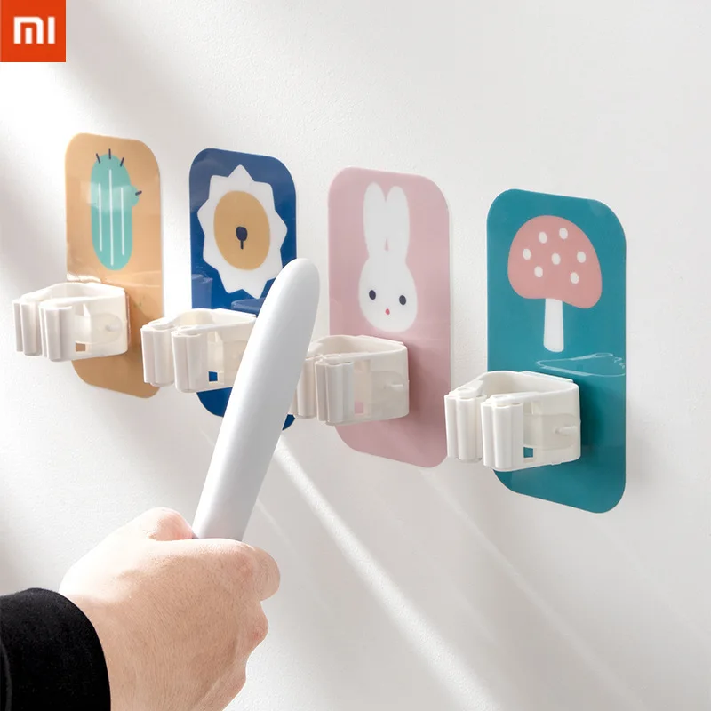 

Держатель швабры Xiaomi, настенный держатель для мытья ванной комнаты
