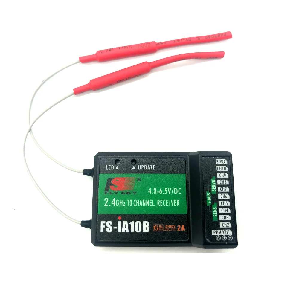 Flysky 2 4G 10CH FS-iA10B 10 каналов приемник FS IA10B для передатчика FS-I10 FPV Радиоуправляемый