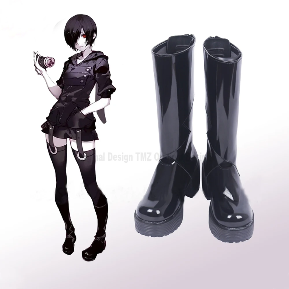 

Tokyo Ghoul Kirishima Touka Cosplay Shoes Boots Superhero Halloween Carnival Party Costume Accessories