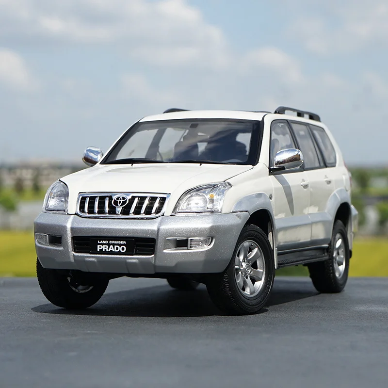 

1:18 Toyota Prado 2008 off-road vehicle alloy die-casting simulation car model Original FAW Adult collection Toys for children
