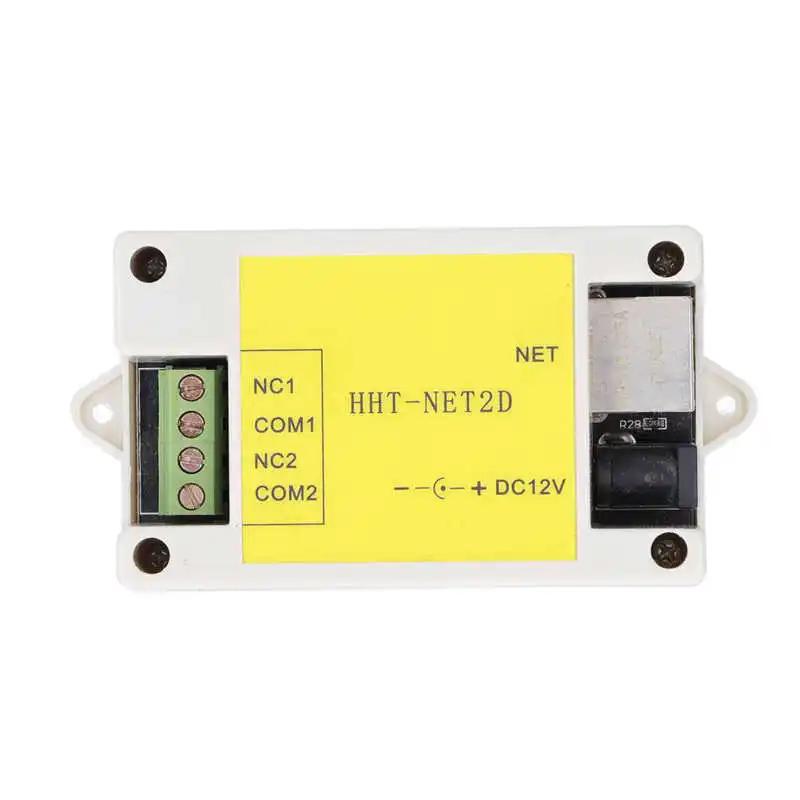 Релейный модуль сети HHT-NET2D IP обновленные 2-канальные модули дистанционного