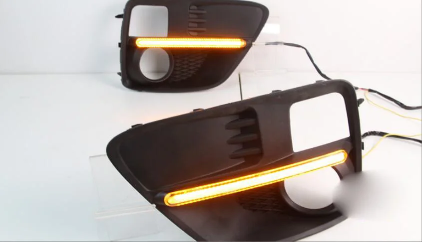 Автомобильные аксессуары бампер фара для Subaru WRX дневная 2015 ~ 2017y двигатель DRL