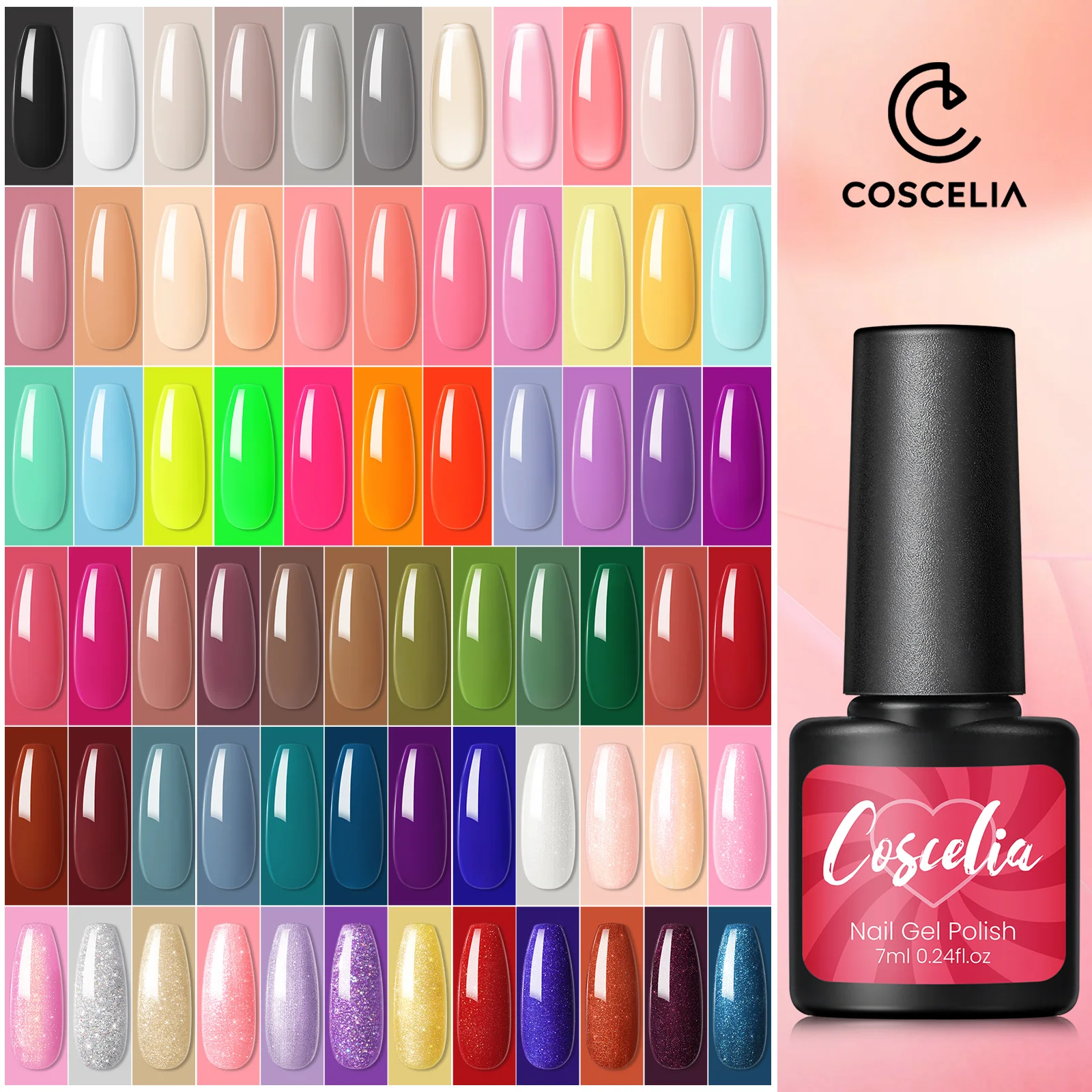 Гель-лак для ногтей COSCELIA 7 мл