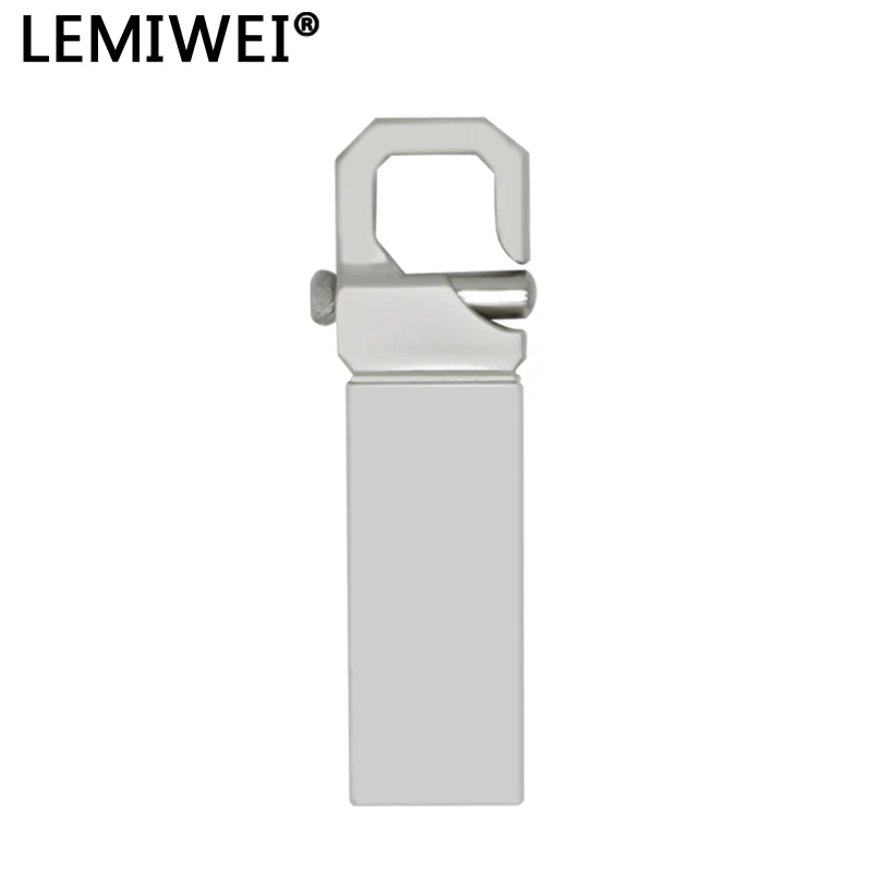 Stainless Pen Drive 64GB Metal Usb Flash With Hook Mini U Disk 4GB 8GB 16GB 32GB Thumb Pendrive Memory Stick | Компьютеры и офис
