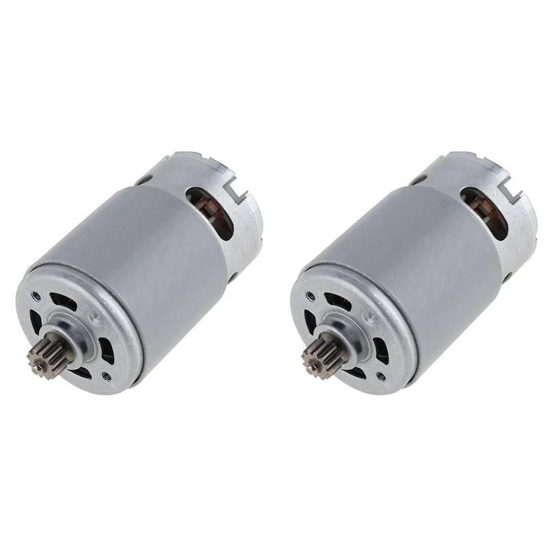 

AT14 2X RS550 18V 19500 RPM DC Motor With Two-Speed 11 Teeth And High Torque Gear Box For Electric Drill/Screwdriver