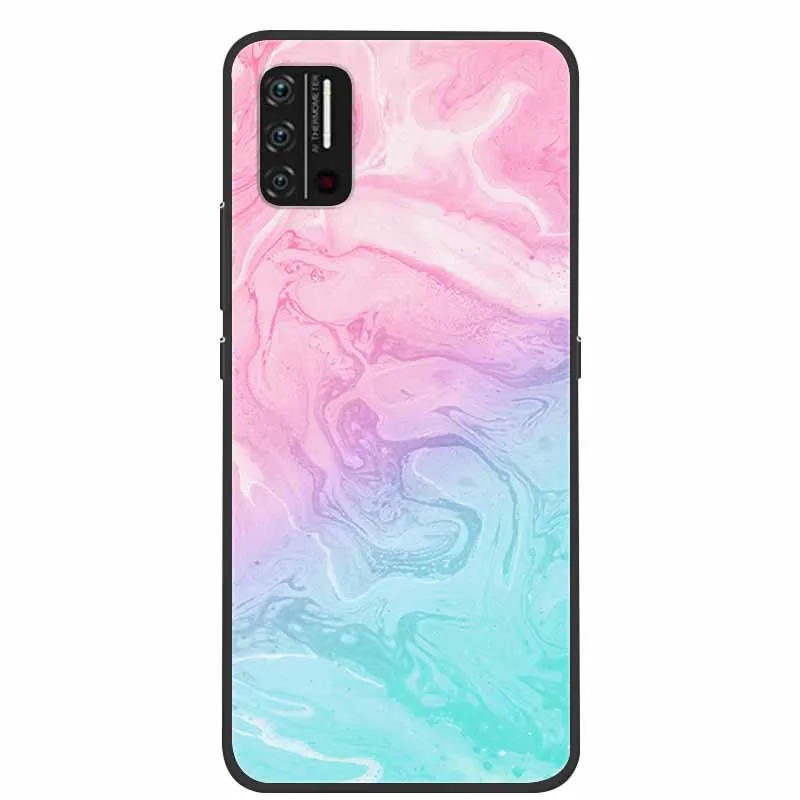 for umidigi a7s case a7 pro luxury silicone tpu soft cover phone case for umidigi a7 pro shockproof bumper marble coque funda free global shipping
