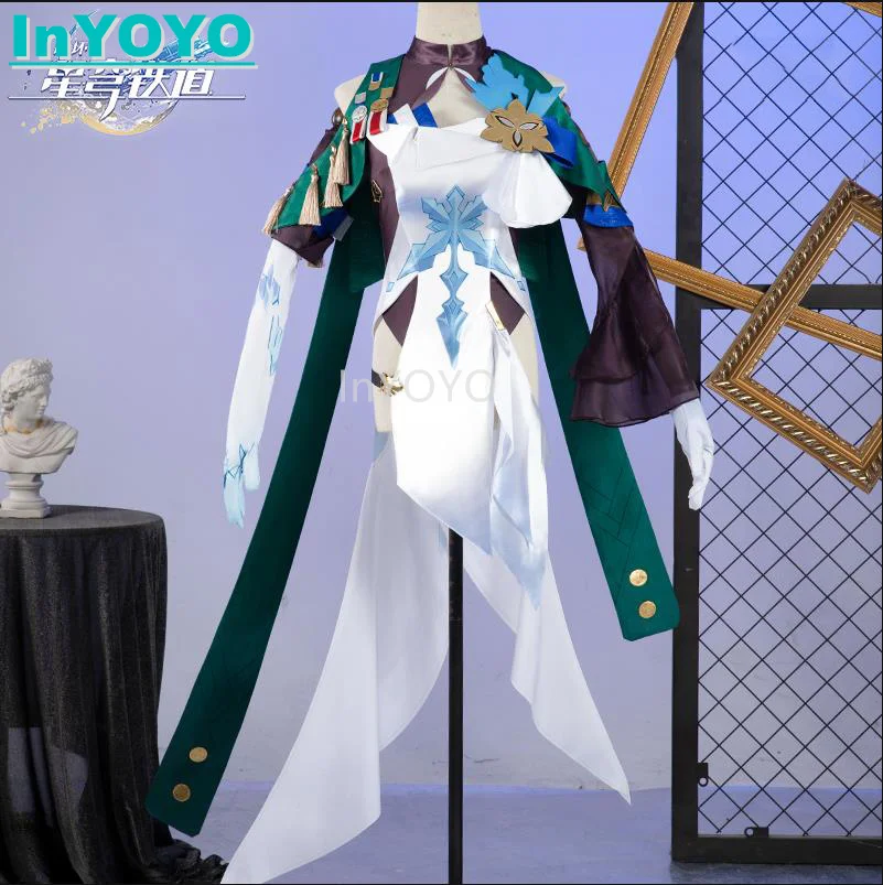 

InYOYO Honkai: Star Rail Cosplay Cocolia Costume Game Suit Gorgeous Lovely Dress Uniform Role Play Halloween Party Outfit Women