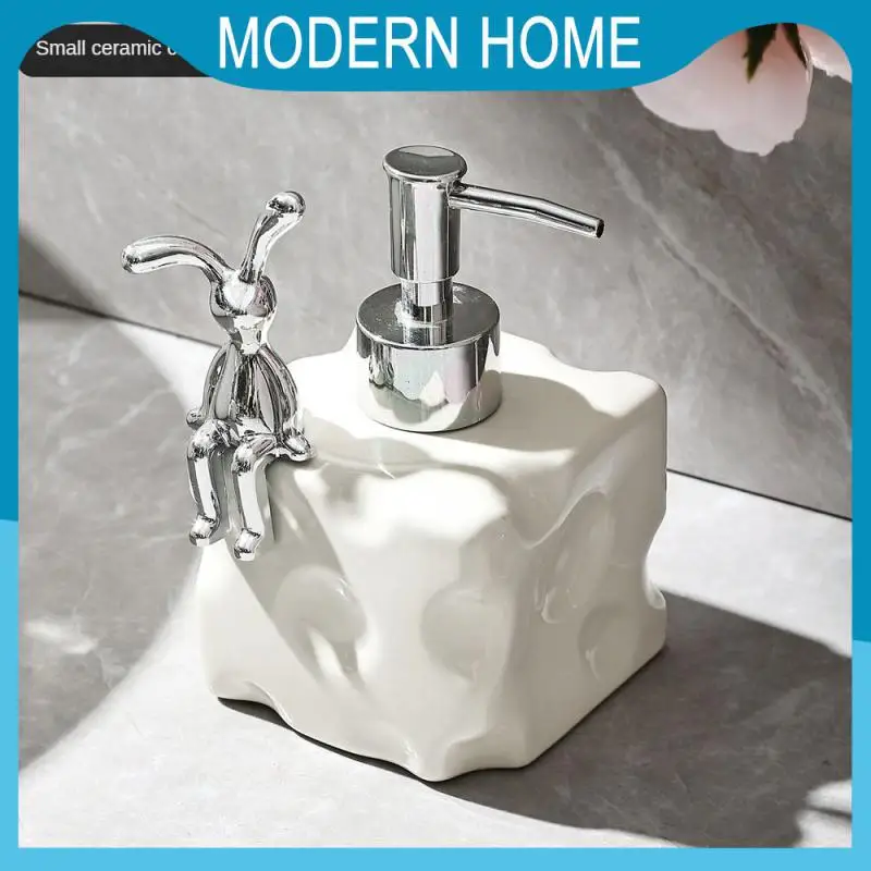 

Refillable Bath Shower Gel Bottle Shampoo Shower Conditioner Modern Minimalist Home Liquid Soap Dispenser Lotion Empty Bottle