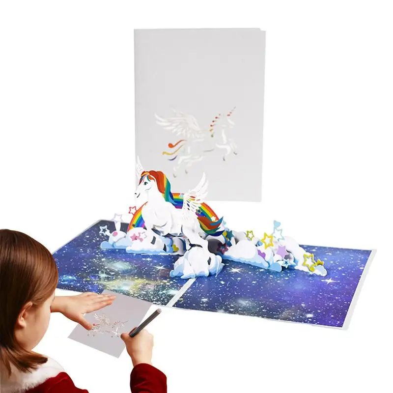 

3D Card Birthday Card Kids Birthday Cards Birthday Card Non Fading For Anniversary And Festival