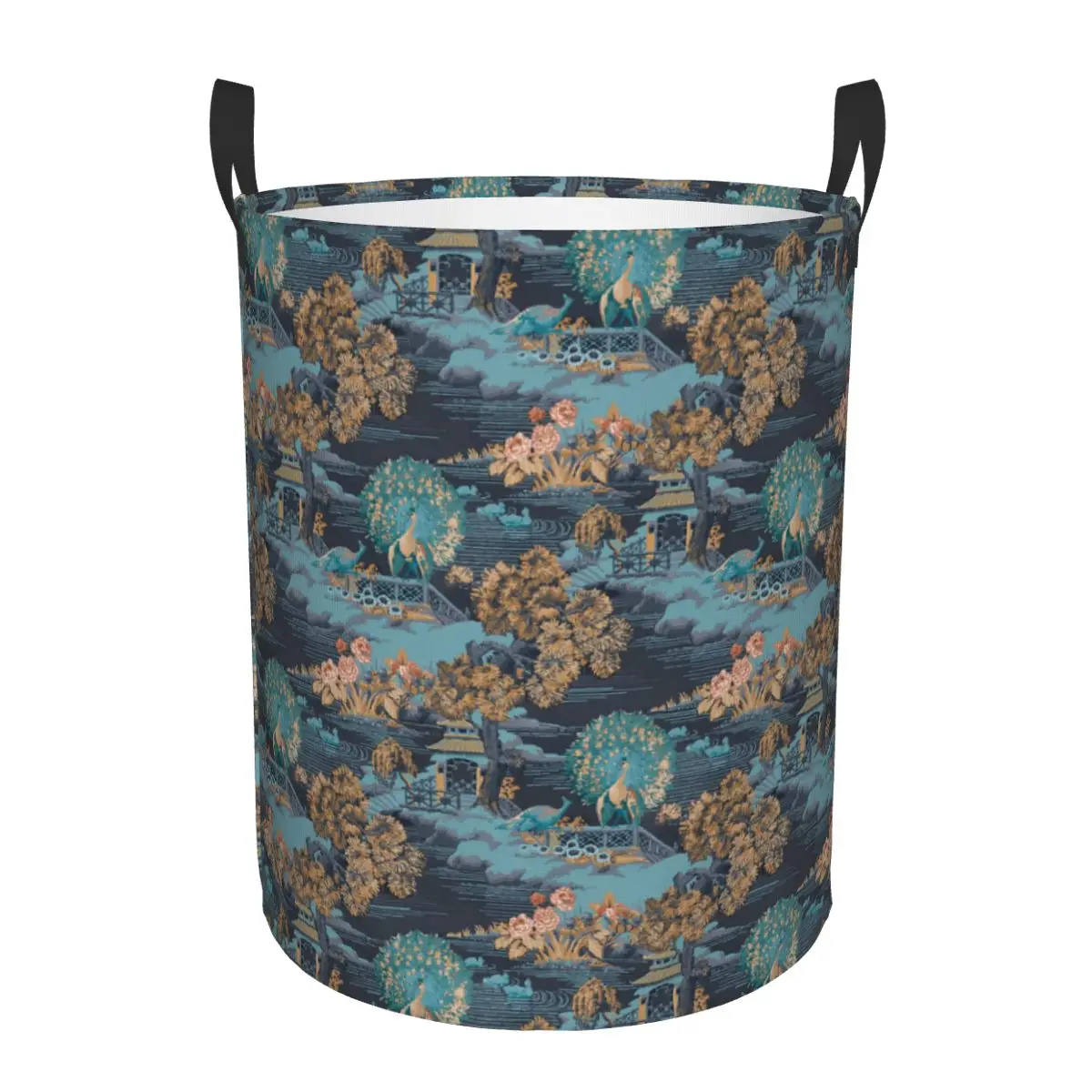 

Складная корзина для белья из полиэстера