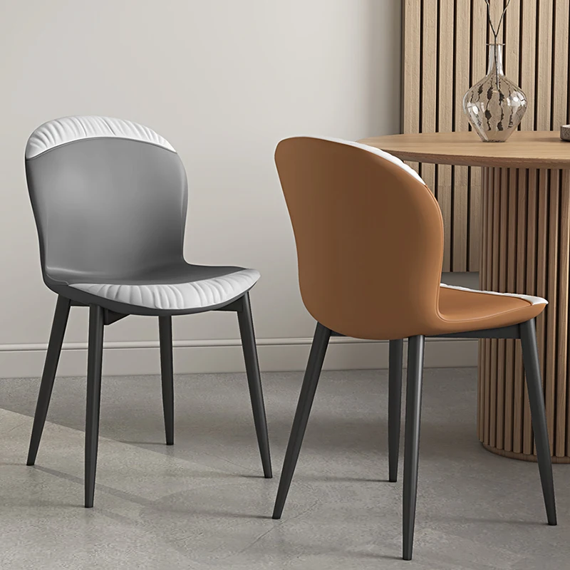 

Kitchen Dining Chairs Nordic High Flexibility Ergonomic Restaurant Office Chair Modern Designer Meuble Minimalist Furniture