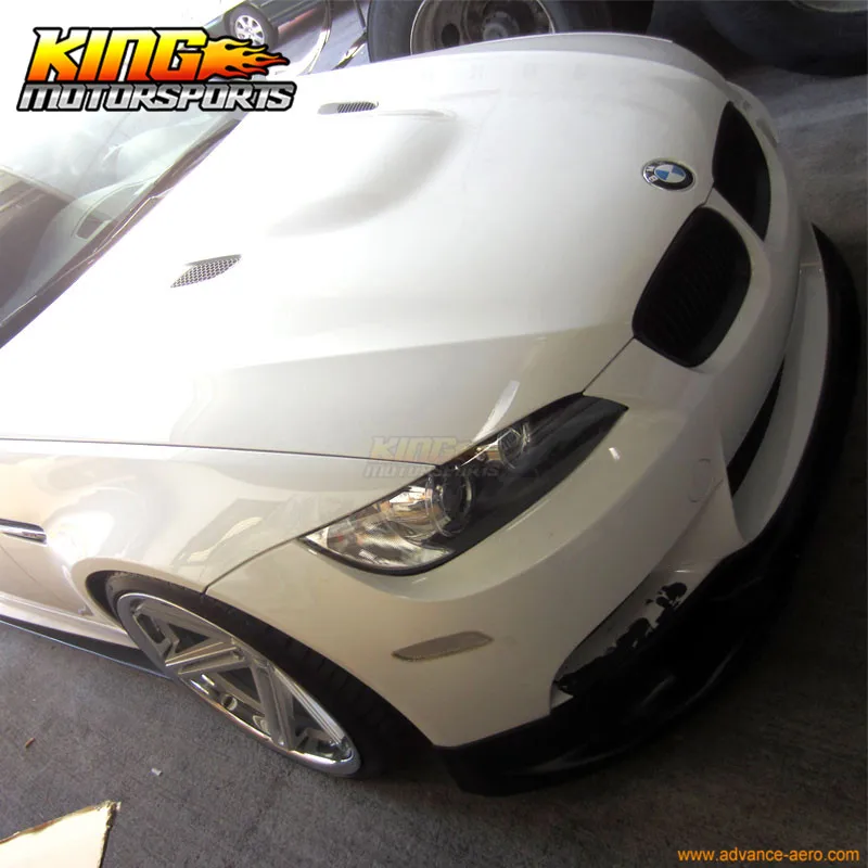 Fit For 08-13 BMW E92 E93 M3 3D Style Front Bumper Lip PU Global Free Shipping Worldwide | Bumpers