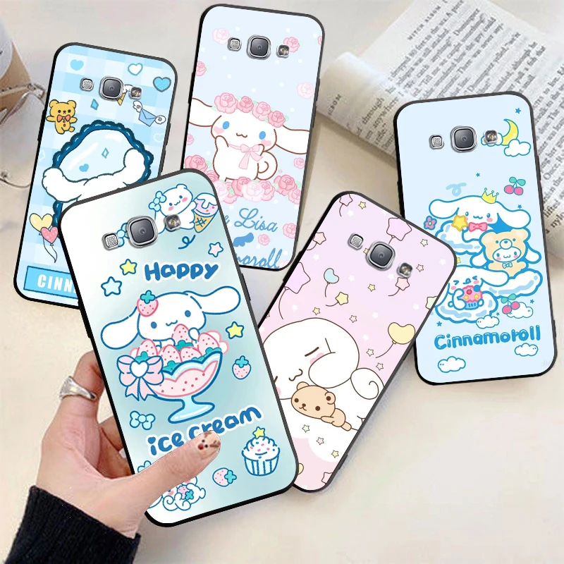 

Cinnamoroll Cartoon Dog For Samsung Galaxy A9 A8 Star A9S A7 A6 A5 A3 Plus 2018 2017 2016 Silicone Soft Black Phone Case Fundas