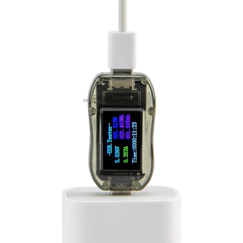 Цифровой вольтметр-Амперметр AU04 -Type-C Вольтметр постоянного тока амперметр