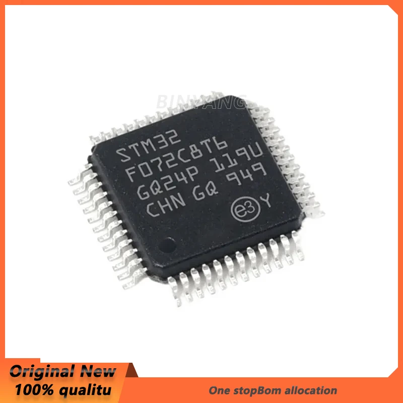 

5-10PCS Original NEW STM32F072C8T6 STM32F072 QFP48 IC MCU Chip