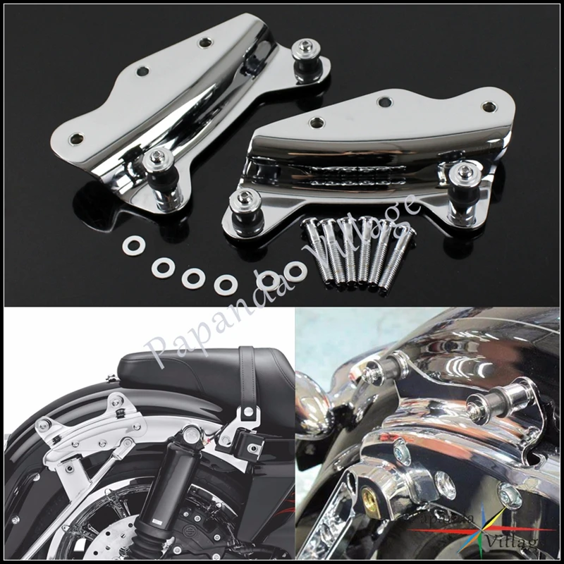 

For Harley Touring Road King Electra Street Glide 09-13 Motorcycle Accessories Sissy Bar Luggage Rack 4 Point Docking Hardware