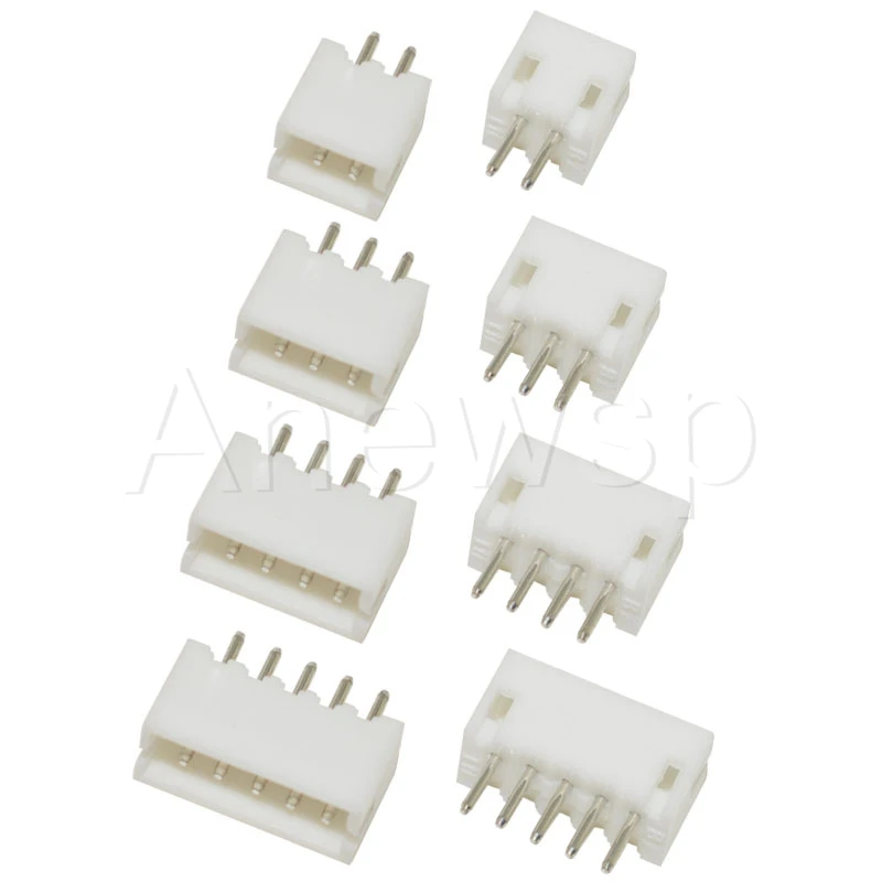 

100PCS ZH1.5 1.5mm pitch connector straight pin socket 2P 3P 4P 5P 6P 7P 8P-12P Vertical Type Straight Pin Male Micro JST Socket