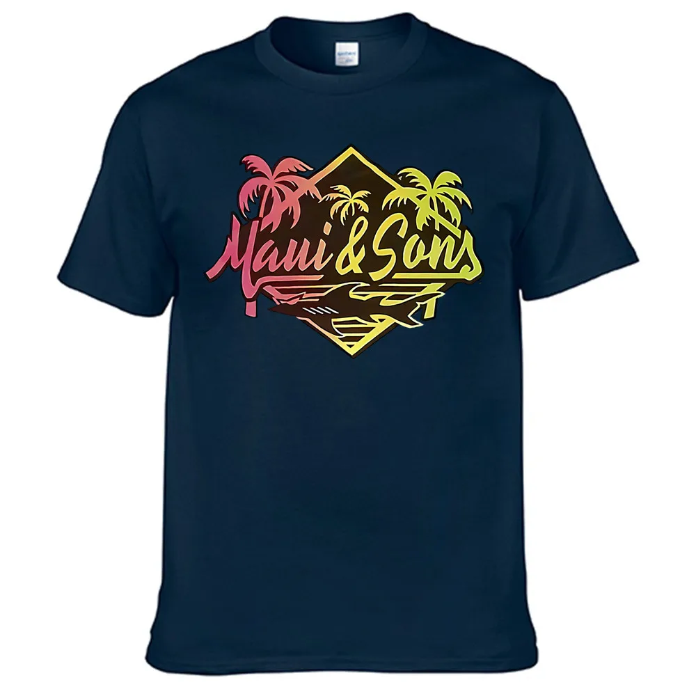 Лидер продаж 2022 футболка Maui And Sons Shark для мужчин лимитированная коллекция
