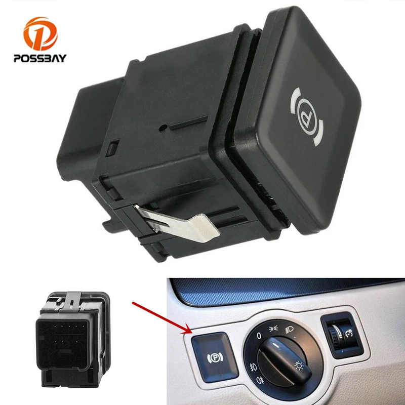 

Кнопка электронный выключатель ручного тормоза парковки для VW Passat 2005 2006 2007 2008, 2009, 2010, 1 шт.