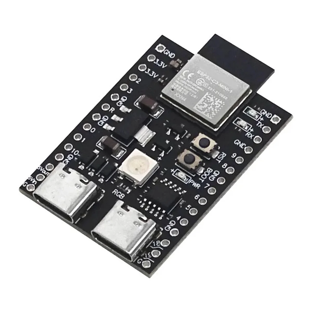 ESP32-C3 макетная плата Dual Type-C WiFi Bluetooth BLE5.0 DevKitM-1 Core Board ESP32C3 Module