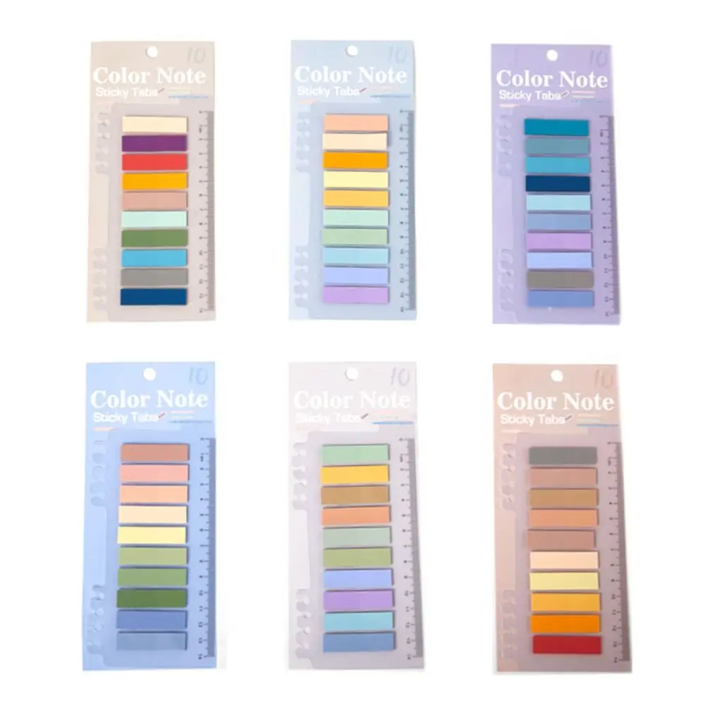 

Bookmark Sticky Notes Semi-Transparent Novelty Paster Sticker Classification Label Bookmarker Index Flags