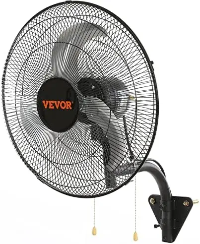 

inch Mount Fan Oscillating, 3-speed High Velocity Max. 4000 CFM Industrial Fan for Indoor, Commercial, Residential, Warehouse,