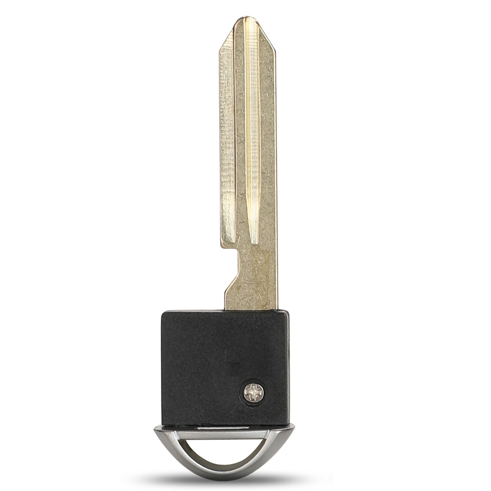 

Jingyuqin нерезанное лезвие дистанционного управления Smart Prox аварийная вставка Fob нерезанное лезвие вставка Автомобильный ключ Стайлинг крышка для Nissan Infiniti