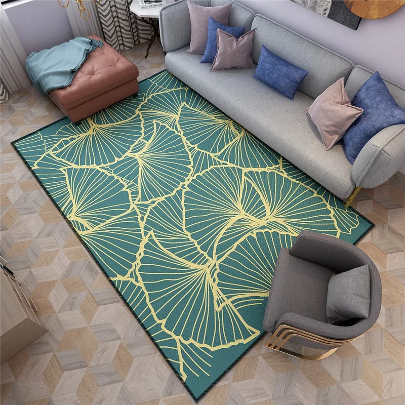 

Decoration Living Room Carpet Crystal Velvet 3d Printed Rug Anti-Slip Pad Bedroom Wear-resistant Dirt-Resistant Foot Mat