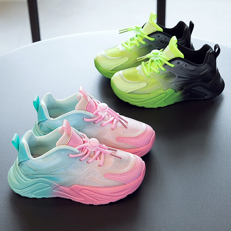 

Детская обувь 2023, Повседневная дышащая сетчатая обувь для бега на весну и осень, детская обувь с мягкой подошвой