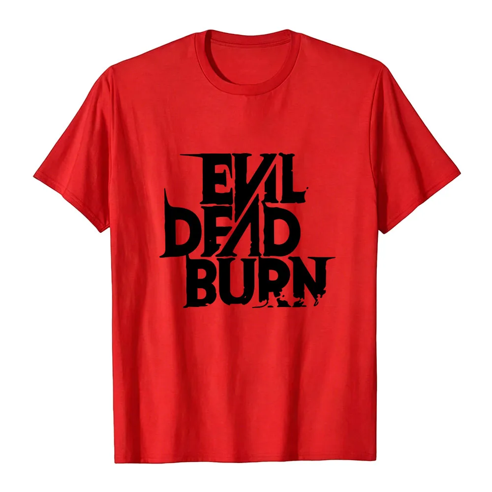 Фото Футболка Evil Dead Burn для мужчин и женщин, хлопковая футболка с круглым вырезом и короткими рукавами, унисекс, с графическим принтом, повседневная мягкая мужская одежда №2