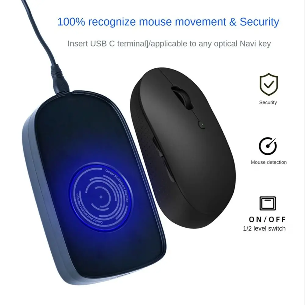 

Creative Automatic Anti-sleep Prevent Computer Lock Screen Simulator Mouse Jiggler Virtual Mouse Mouse Mover