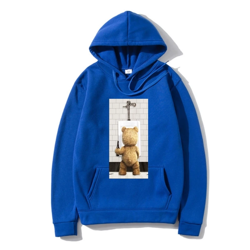 

Hoodies Ted Movie Urinal Photo Licensed Adul Outerwear Funny Hoody