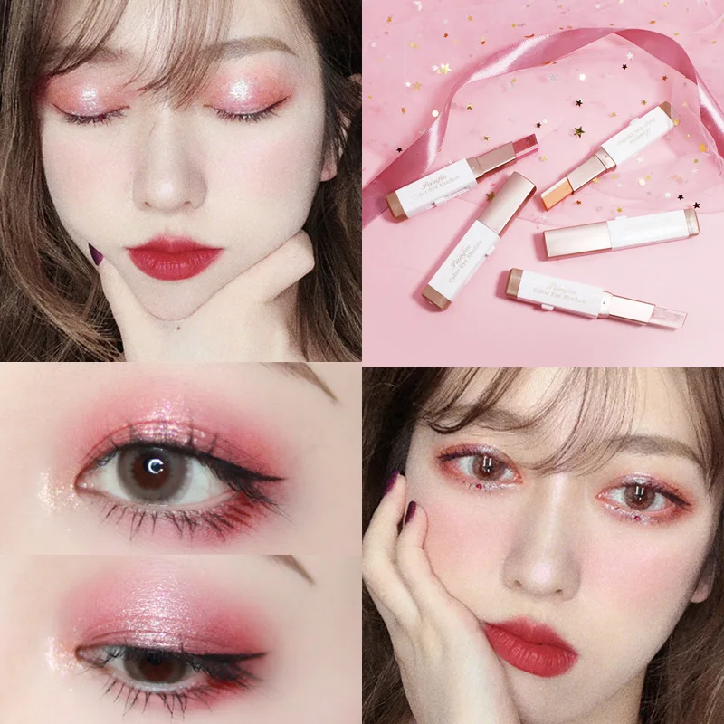 Бархатные ленивые тени для век легко носить водостойкие стандартные корейские