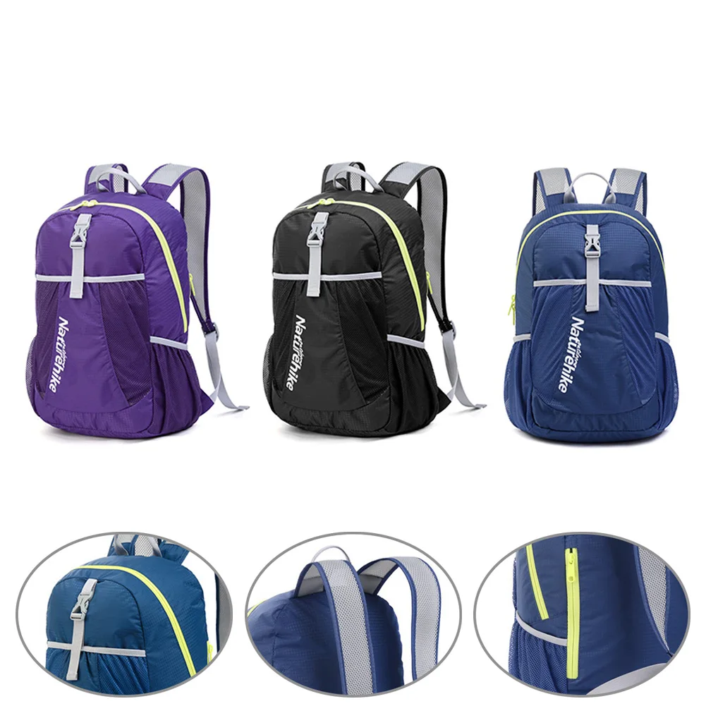 

Naturehike 22L Outdoor Folding Ultra Light Waterproof Backpack Portable Travel Backpack For Hiking Climbing Camping 22L Nylon