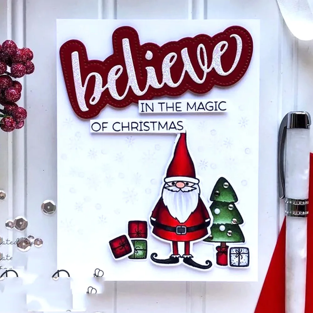 AliliArts GNOME GNOEL металлические штампы и для скрапбукинга нож рукоделия лезвие