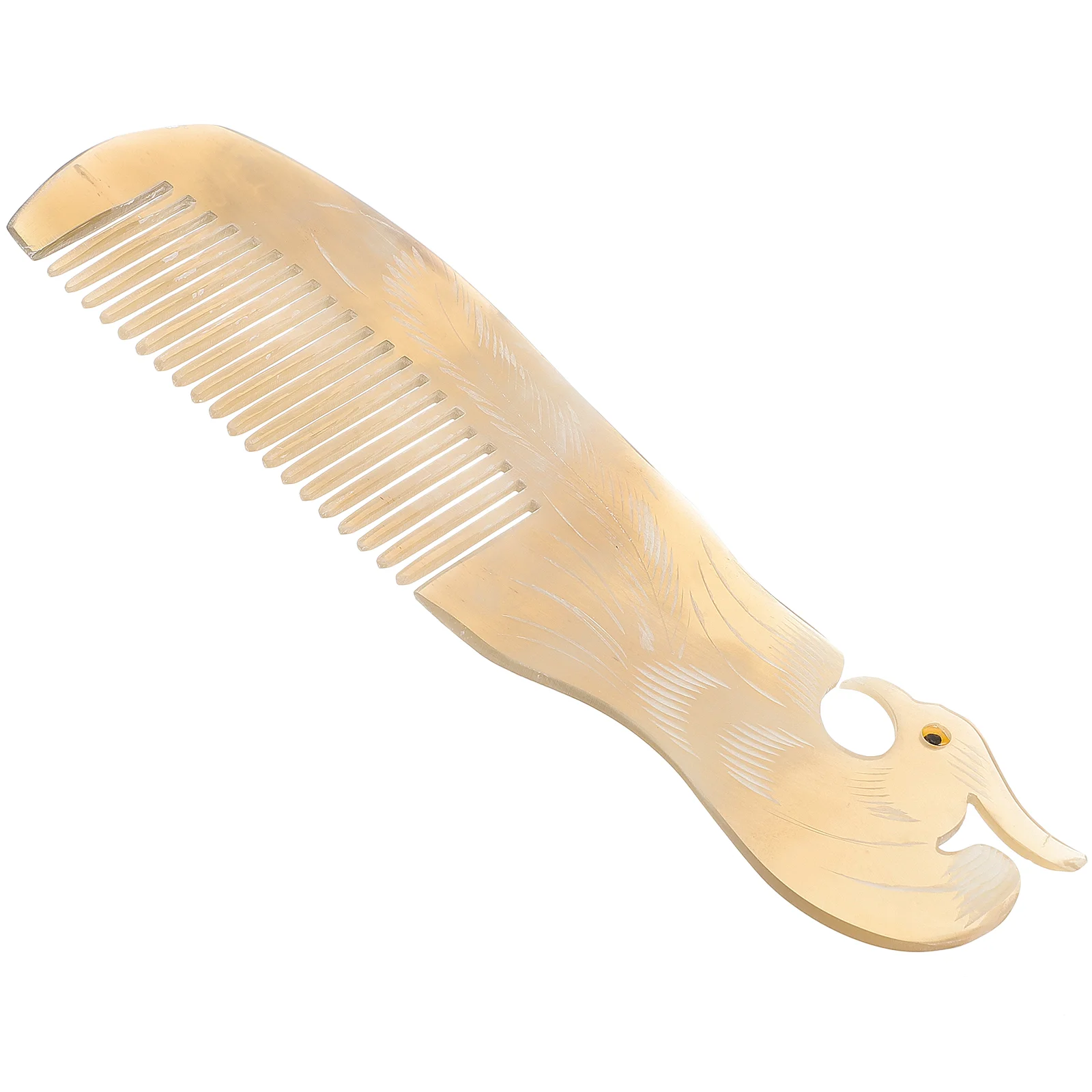 

Comb Horn Hair Beard Ox Tooth Combs Natural Pocket Bone Women Scalp Wide Fine Static Anti Multi Detangling Buffalo Smoothing