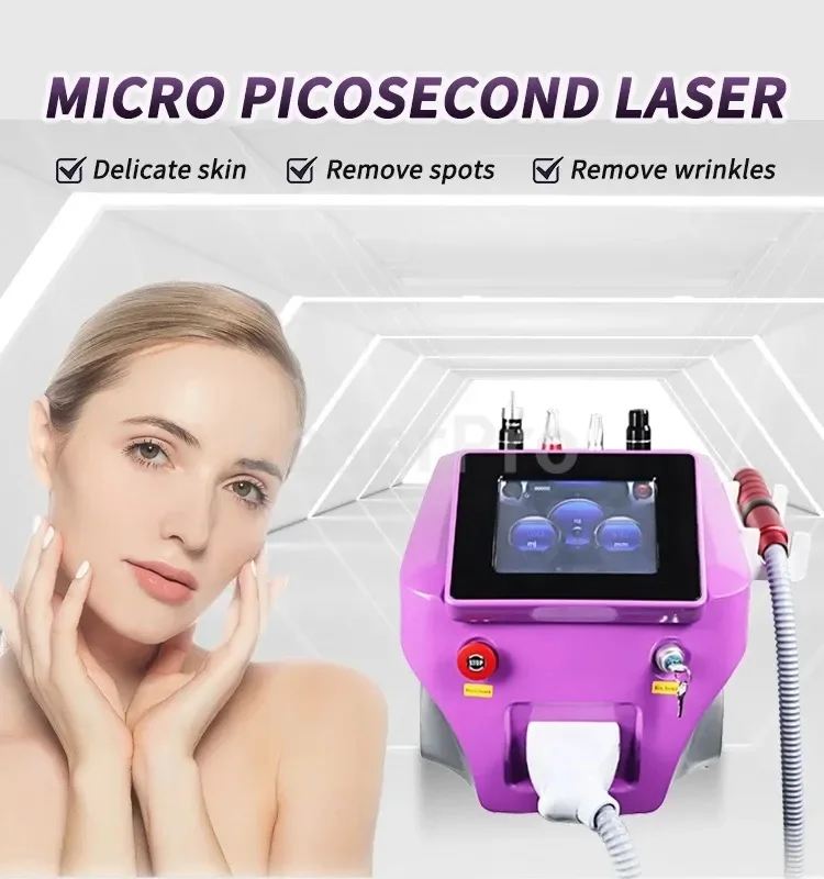 

532/755/1064/1320nm Picosecond Laser Tattoo Removal Machine Pico Secend Laser Pigmentation Removal Laser Nd Yag Saon Device