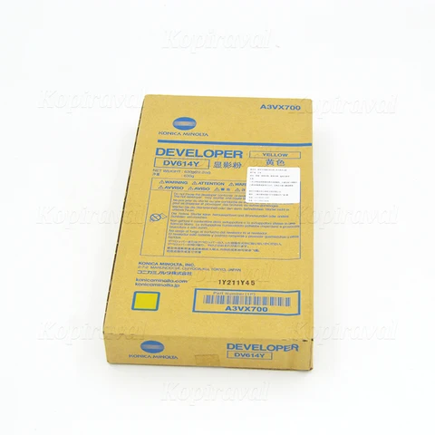 Оригинальный порошок-проявитель DV614 для Konica Minolta C1060 C1070 AP C2060 C2070 C3070 C3080 L  A3VX600 A3VX700 A3VX800 A3VX900