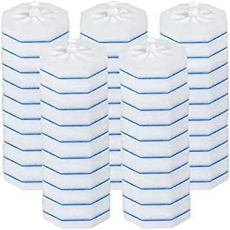 

50PCS Upgraded Toilet Brush Wand Disposable Toilet Cleaning Wand Head Compatible Wand Refills Toilet Cleaning Wand Head